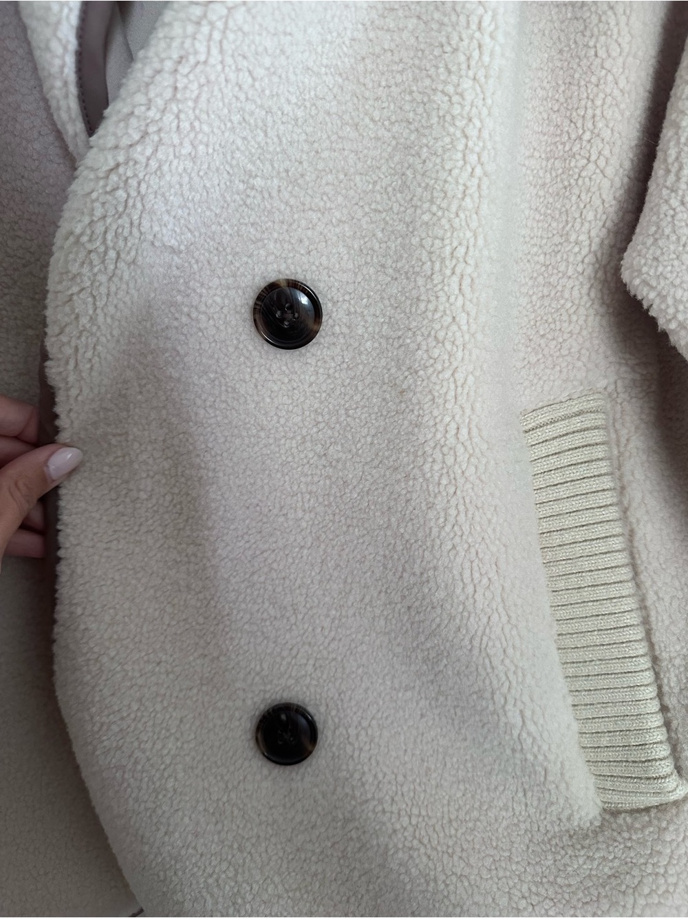 Varley Romane Boxy Sherpa Jacket - Picture 4 of 6